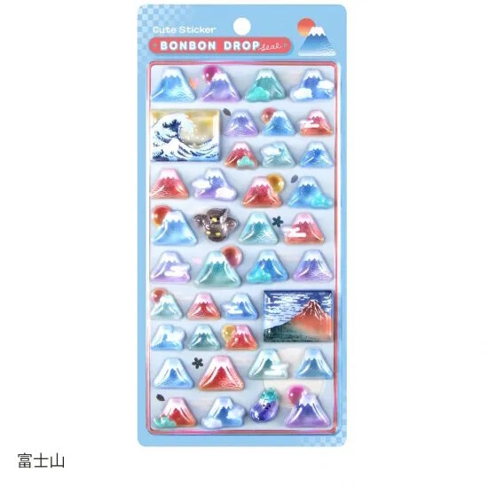 ボンボンドロップシールより和柄、churukiraシリーズなど全28柄が再販