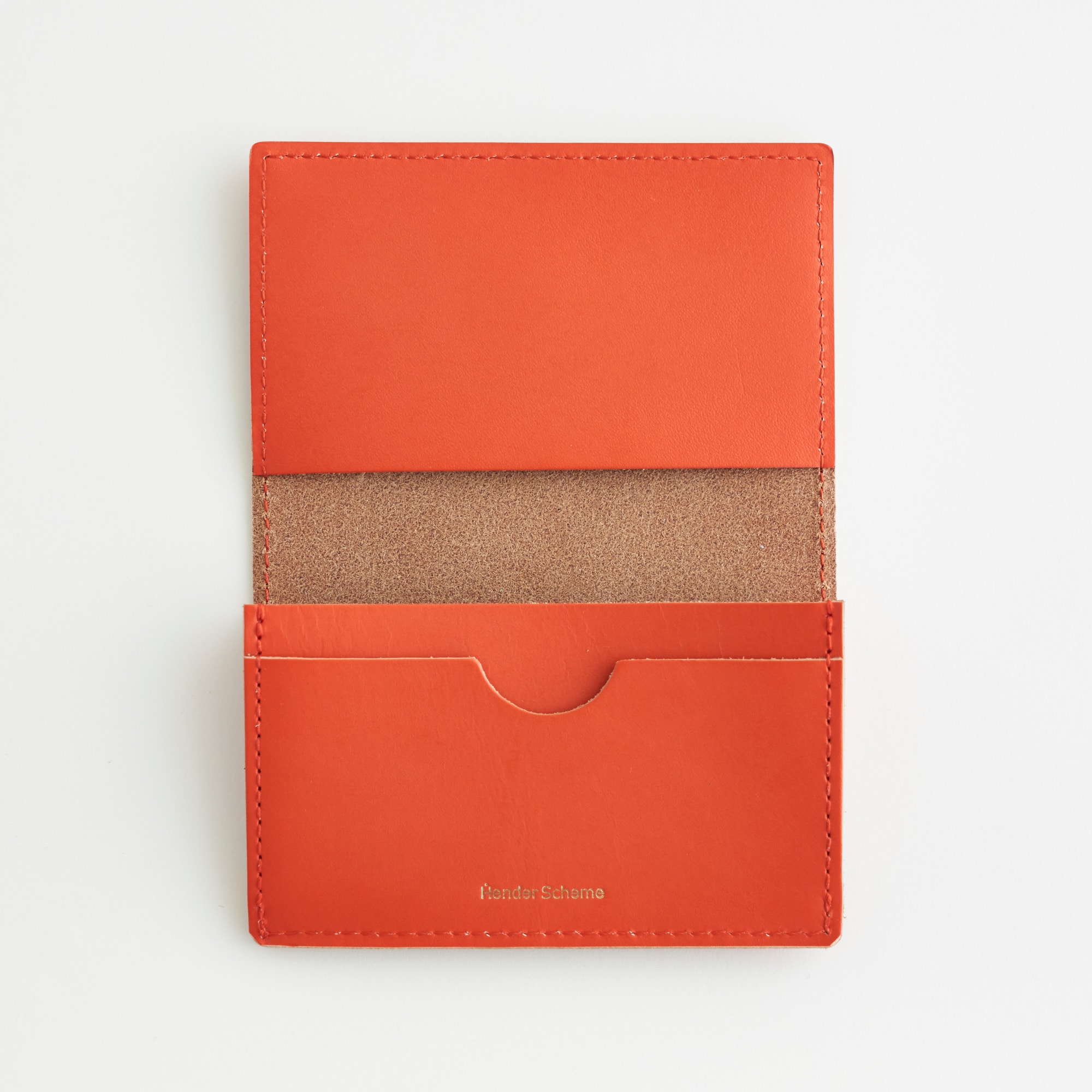 在庫限り】 Hender Scheme folded card case オレンジ｜ファッション