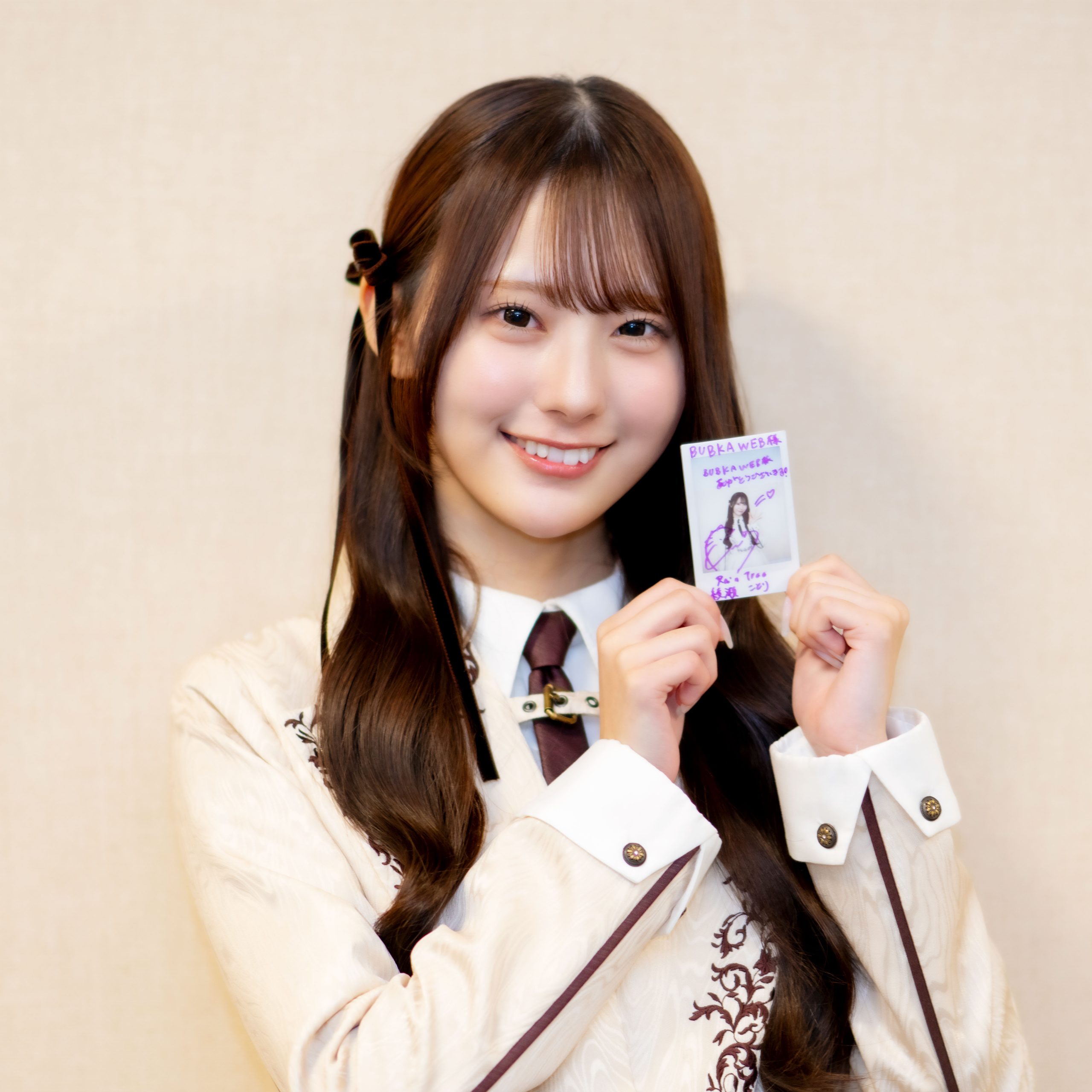 Rain Tree 綾瀬ことり 直筆サイン入り生写真 クリスマス サンタ 綾瀬