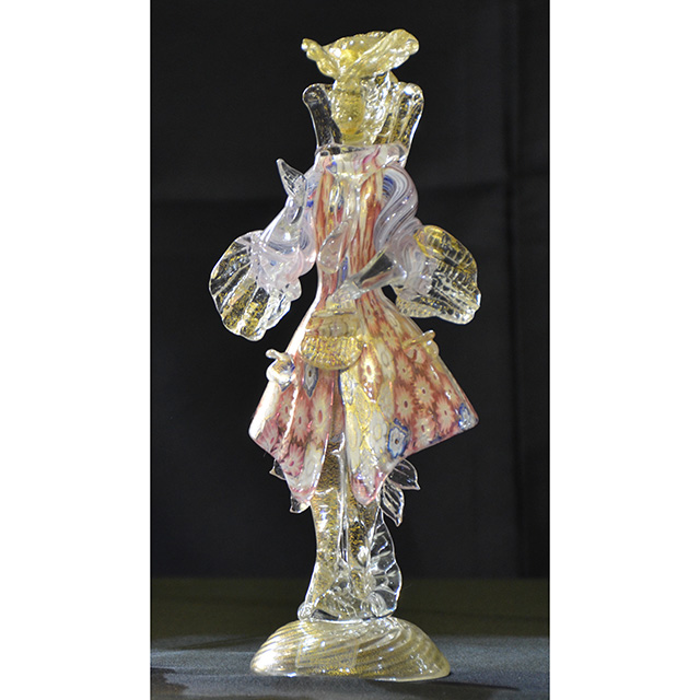 Venice Doll-ベネチアン人形｜ミルフィオリ技法 ｜男女ペア｜GLS0025IB