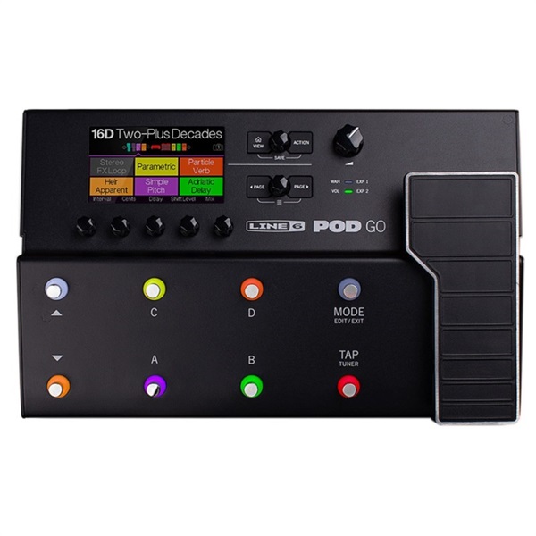 Line6 POD Go（ライン6）マルチエフェクター ｜イケベ楽器店オンライン