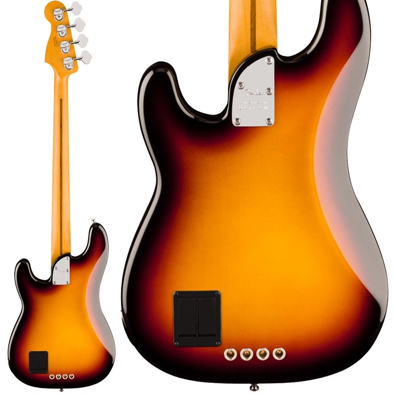 Fender USA American Ultra II Precision Bass (Ultraburst/Maple