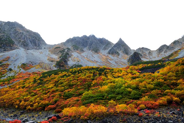 穂高連峰：涸沢岳 - いこまいけ登山