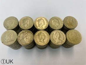 旧イギリス1ポンド硬貨 | 伊神切手社