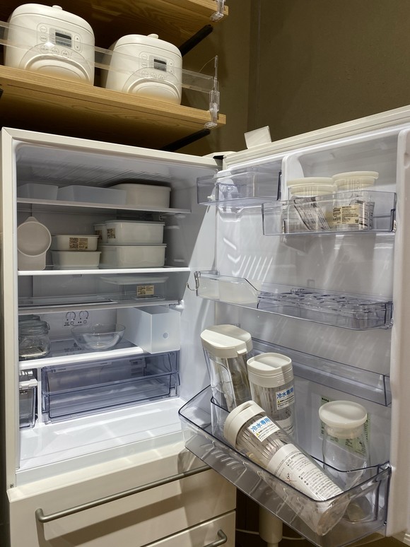 ステンレス冷蔵庫とMUJIリノベ・家を体験＿無印良品・東京有明店