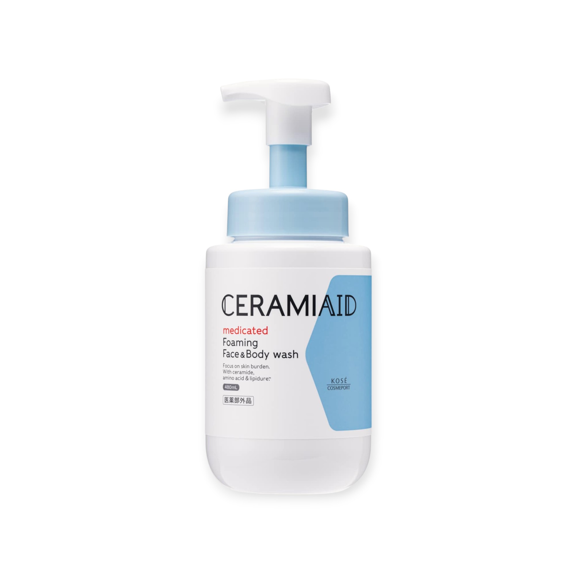 セラミエイド 薬用 フェイス&ボディウォッシュ 顔・からだ用 泡タイプ