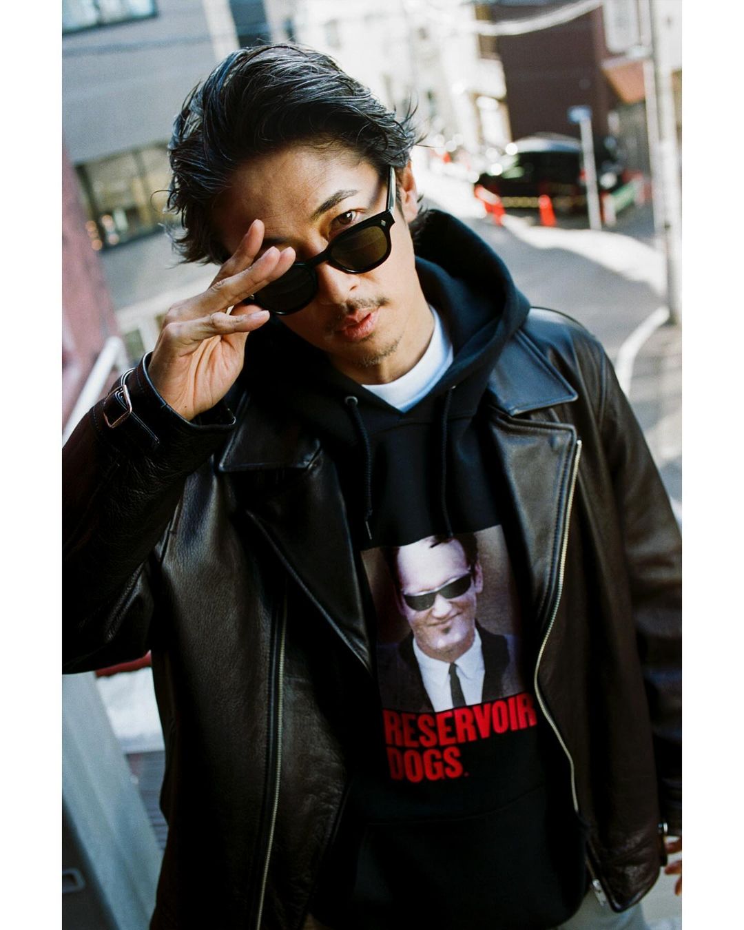 WACKO MARIA/COWHIDE LEATHER DOUBLE RIDERS JACKET（BLACK）［レザー