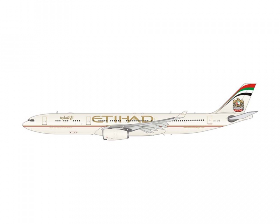 www.JetCollector.com: Etihad Airways A330-300 A6-AFB 1:400 Scale