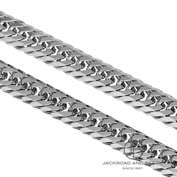 PT850 8面 トリプル 30g 50cm ネックレス プラチナ 造幣局刻印有り