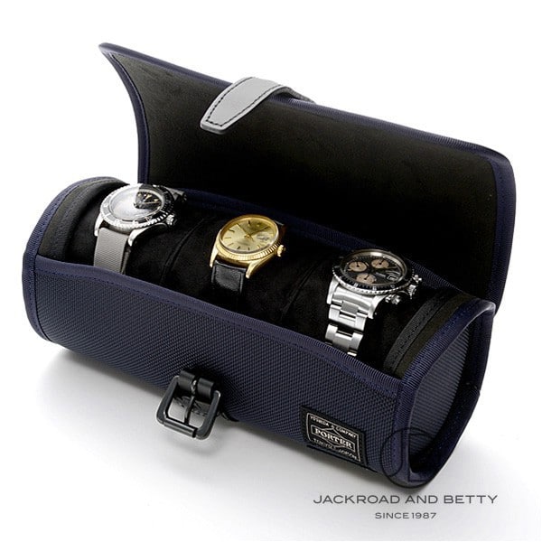 JackRoad×PORTER コラボレーション オリジナル ウォッチケース[navy
