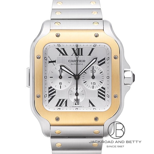 サントス ドゥ カルティエ XL クロノグラフ[W2SA0008] Santos De