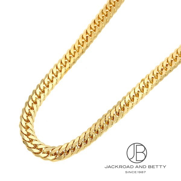 K18 6面 ダブル 100g 50cm ネックレス 造幣局刻印有り[] Kihei