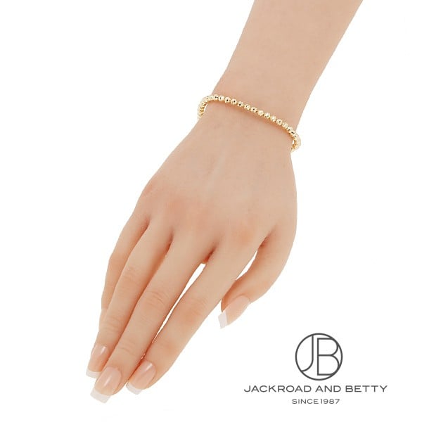 K18 カット ボール チェーン ブレスレット[] K18 Cut Ball Chain