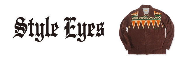 STYLE EYES スタイルアイズ 長袖|コーデュロイ|オープンカラー