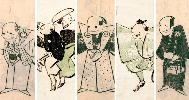 まるで現代の漫画！江戸時代の絵師・耳鳥斎の「絵本古鳥図賀比」が