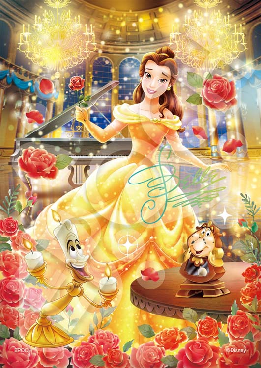 EPO-72-404 ディズニー Belle（ベル） - Enchanted Rose - 108ピース