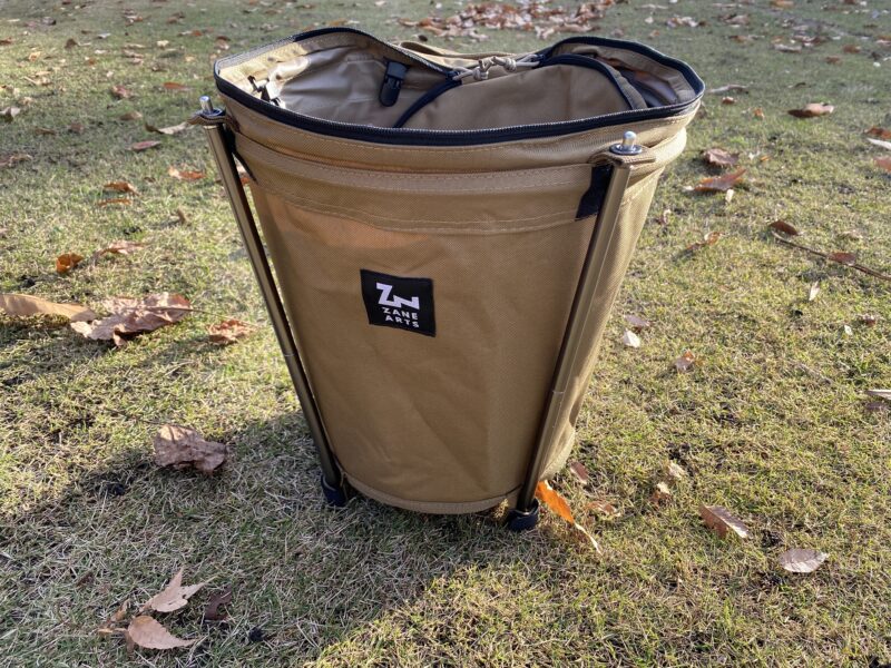 ゼインアーツの新作ゴミ箱がめちゃくちゃかっこいい！ギアレビュー