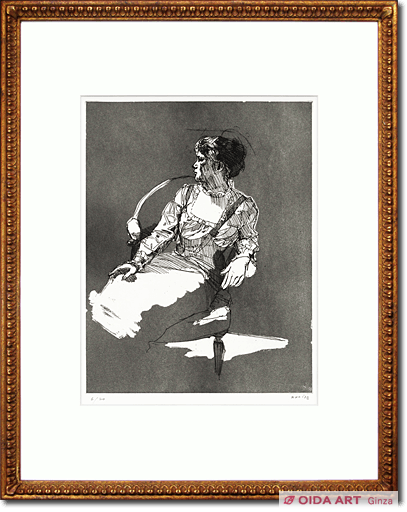 小磯良平 婦人像 | 絵画など美術品の販売と買取 | 東京・銀座 おいだ美術