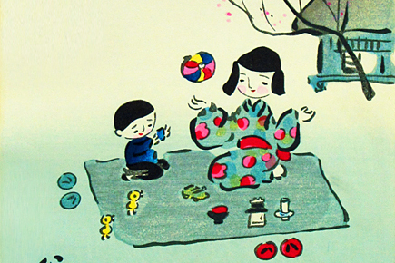 村上隆 藤子F不二雄先生とドラえもんがお花畑に居る | 絵画など美術品