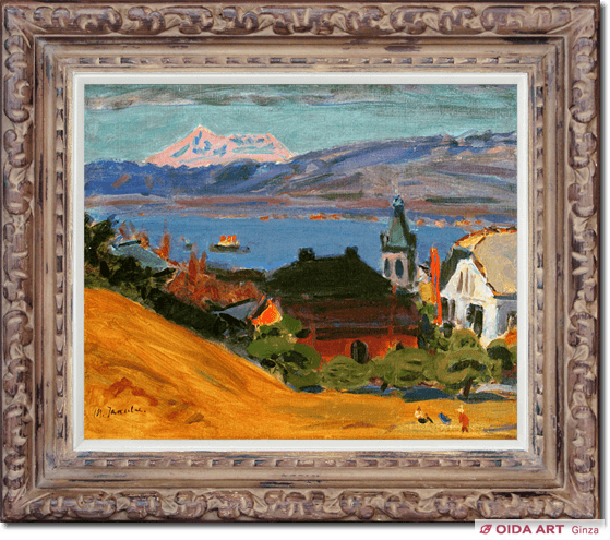 田辺三重松 風景 | 絵画など美術品の販売と買取 | 東京・銀座 おいだ美術