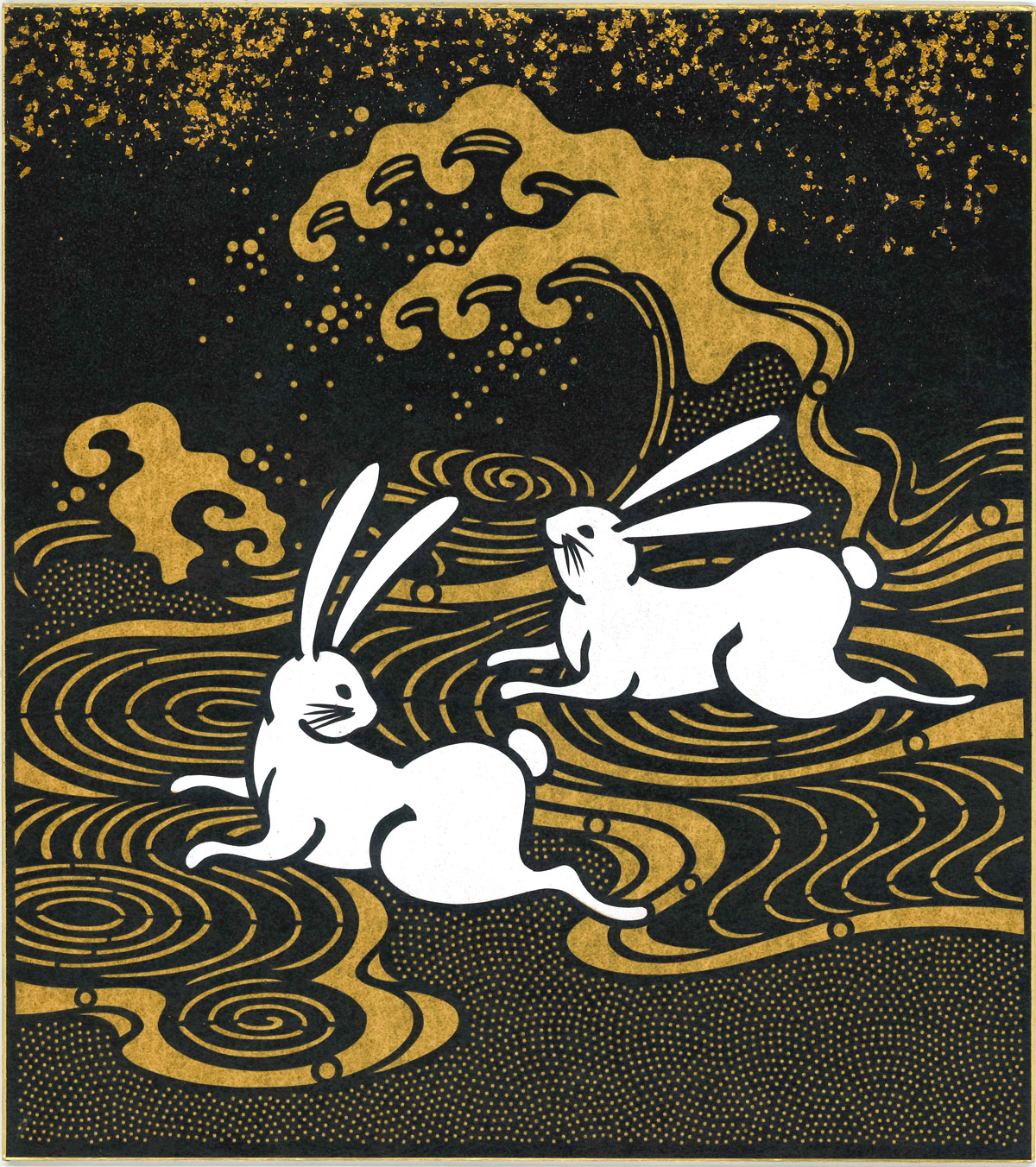 白黒ハトリーズ 干支 2011年 ウサギ 卯 ザ・ヘアー 新品未使用 白 白黒