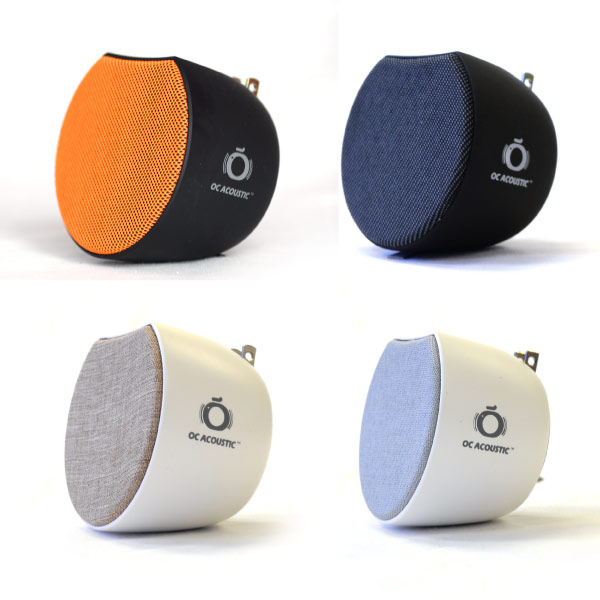 壁コンセントにつなぐだけ！複数のスピーカーを同時に鳴らすことも可能