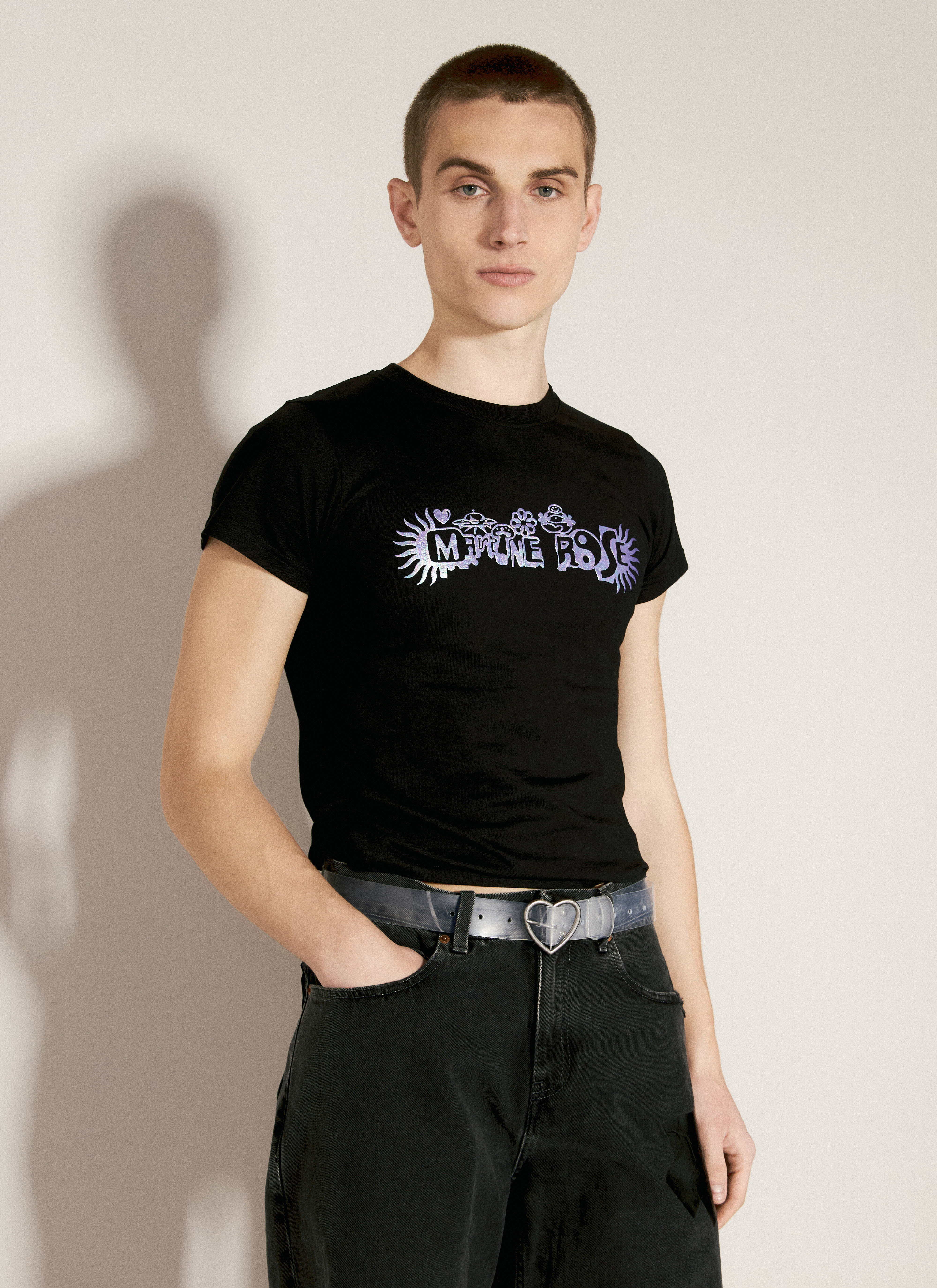 Martine Rose Men's' Charm Belt in Clear | LN-CC®