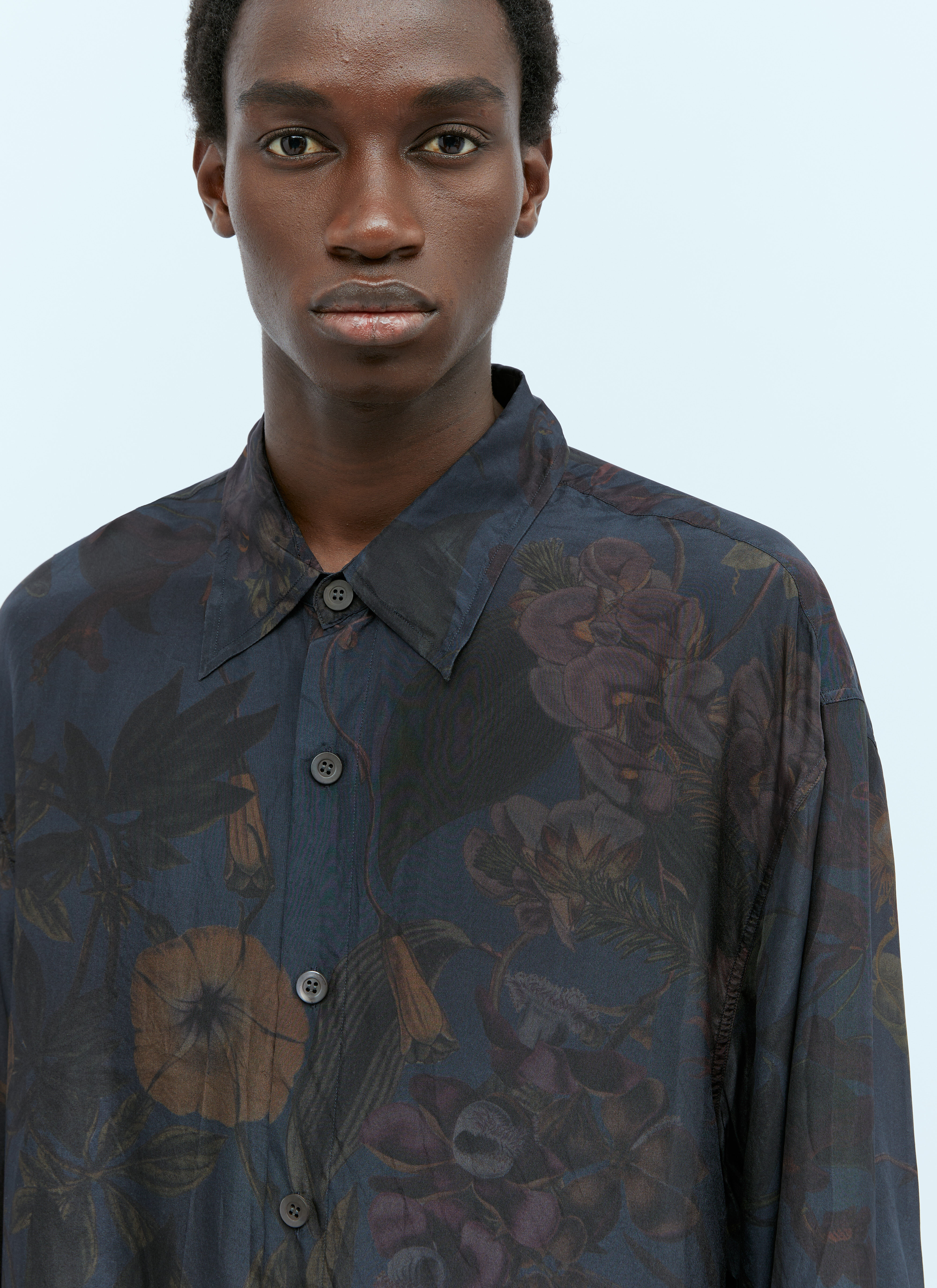 DRIES VAN NOTEN / 16SS botanical shirts