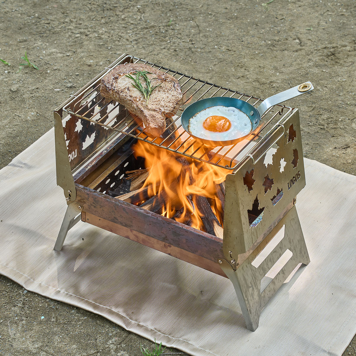 たき火BBQベース|ギア|グリル・たき火・キャンドル|卓上・その他グリル