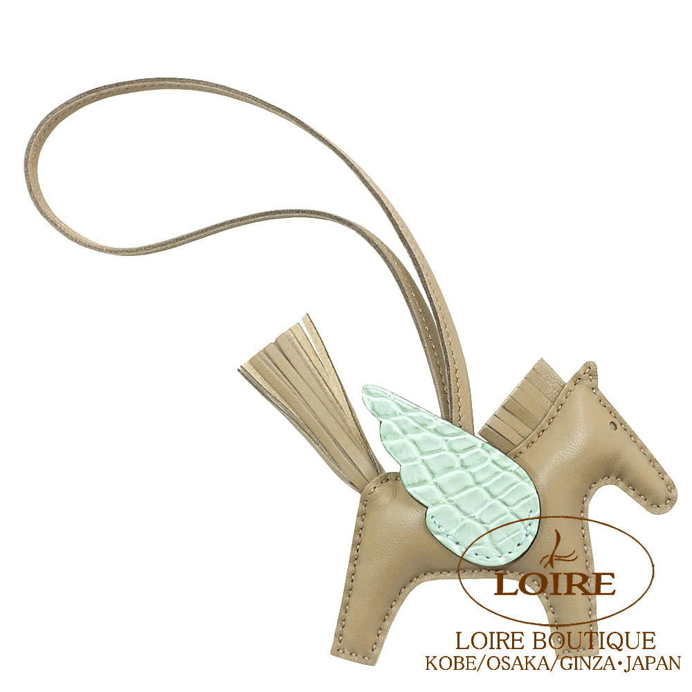 ロデオペガサス　PM エルメス ロデオ ペガサス PM クレ×ジョーヌミルトン×クラフト バッグ