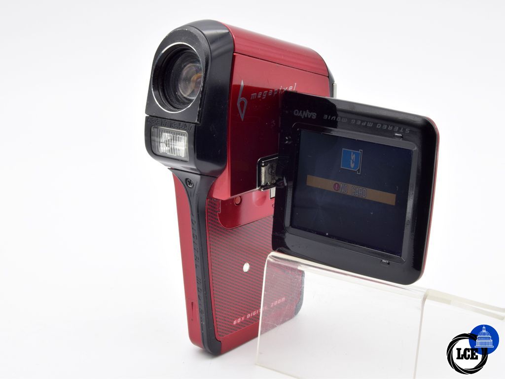Used Sanyo Xacti DMX-C6 Mini Camcorder (SD Card recording