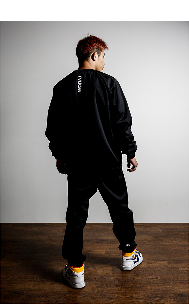リバーサル) reversal BASIC SAUNA SUIT ver.2.0 (SET UP)(rvbs054-BK
