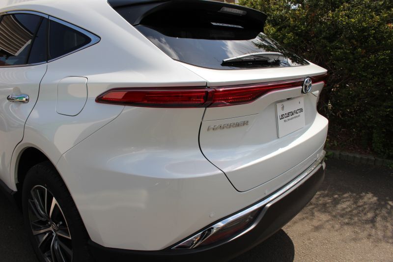 80 ハリアー 純正加工 アッパーテールランプ ウィンカー追加 バック