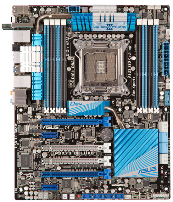 ASUS Intel X79 Motherboards - P9X79, TUF, WS and ROG Rampage IV