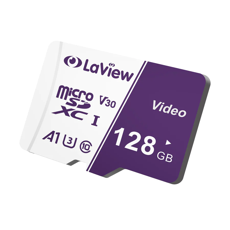 Laview MicroSD Card, Video Grade, Purple Card, 100MB/s – LaView
