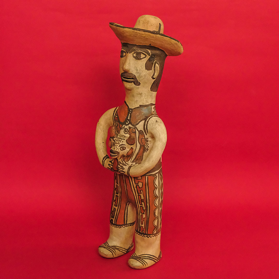 農夫（ゲレロ州の陶芸）- LABRAVA [メキシコ 民芸 フォークアート 雑貨]