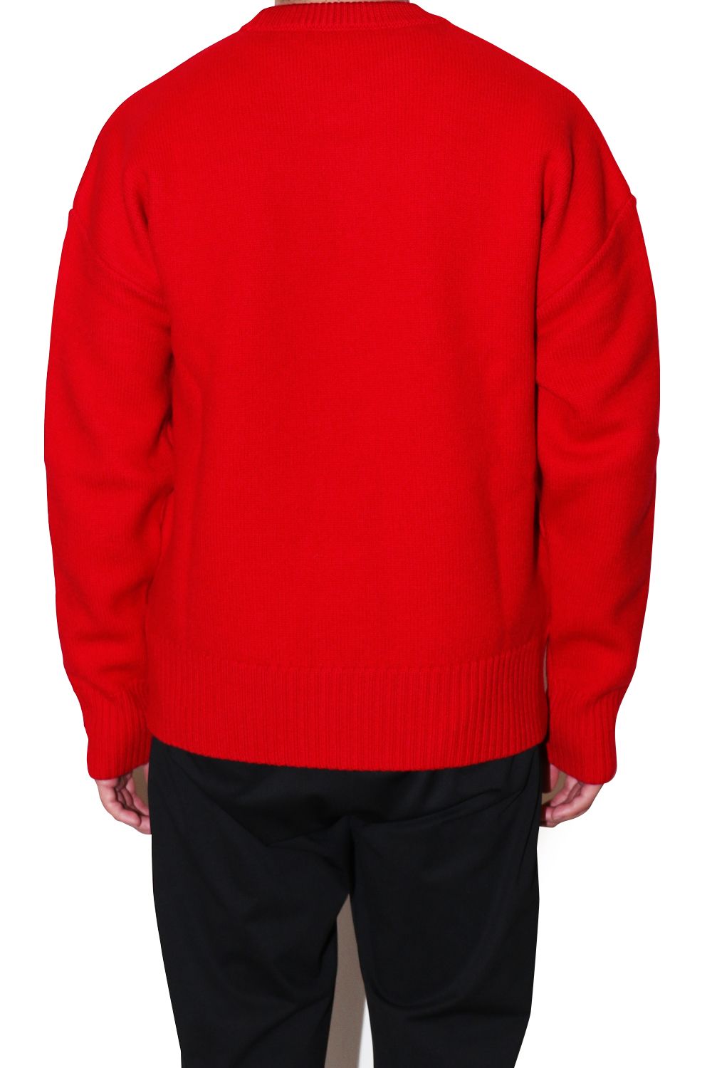 AMI Alexandre Mattiussi - AMI DE COEUR CREW NECK SWEATER / アミ