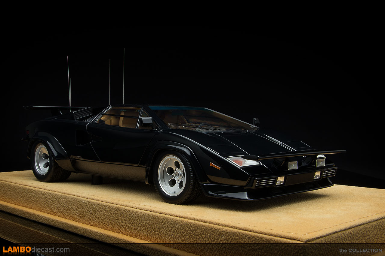 The 1/18 Lamborghini Countach LP400S from IDEA, a review by