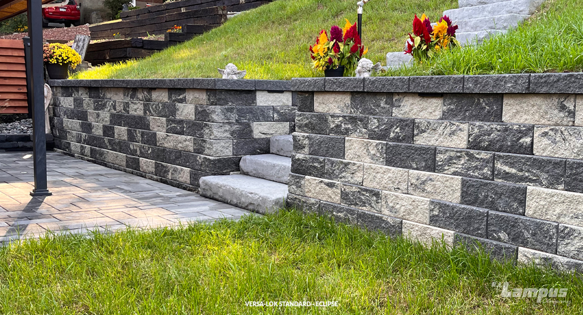Versa-Lok Standard Retaining Walls | R.I. Lampus