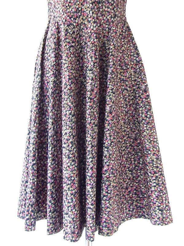 送料無料】フランス買い付け 60年代製 ブラック X ゴールド・ピンク