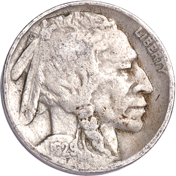 Five Cent Piece - Buffalo - 1929 G | Littleton Coin Company