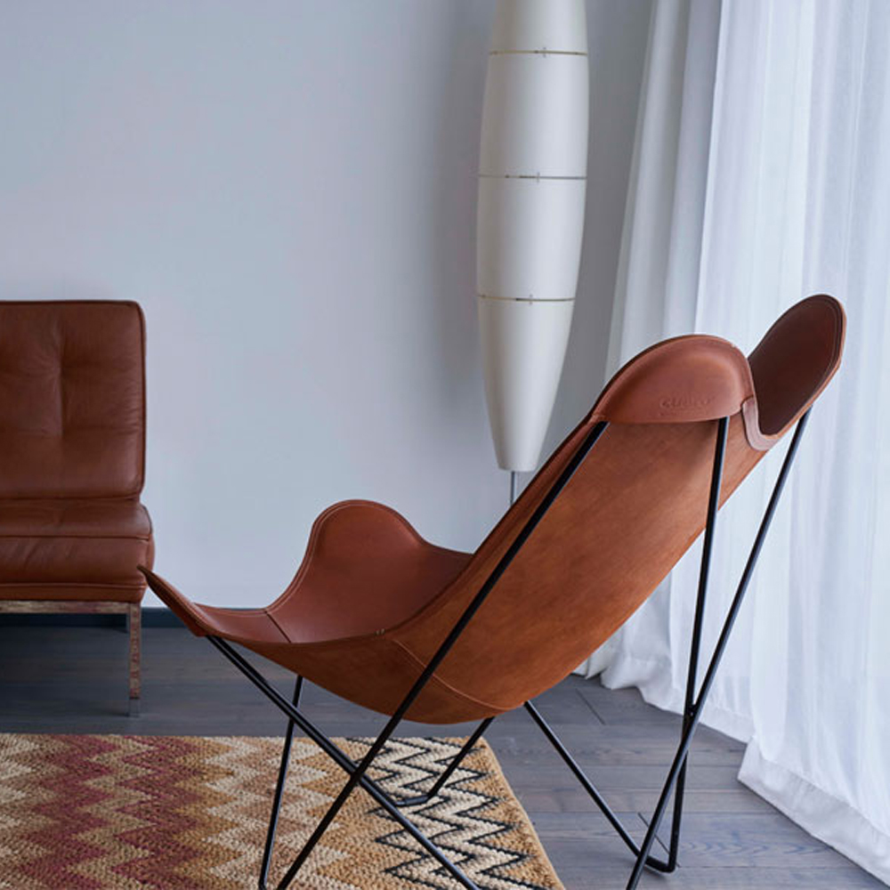 BKF（バタフライチェア）パーソナルチェア（ブラウン） - パーソナル