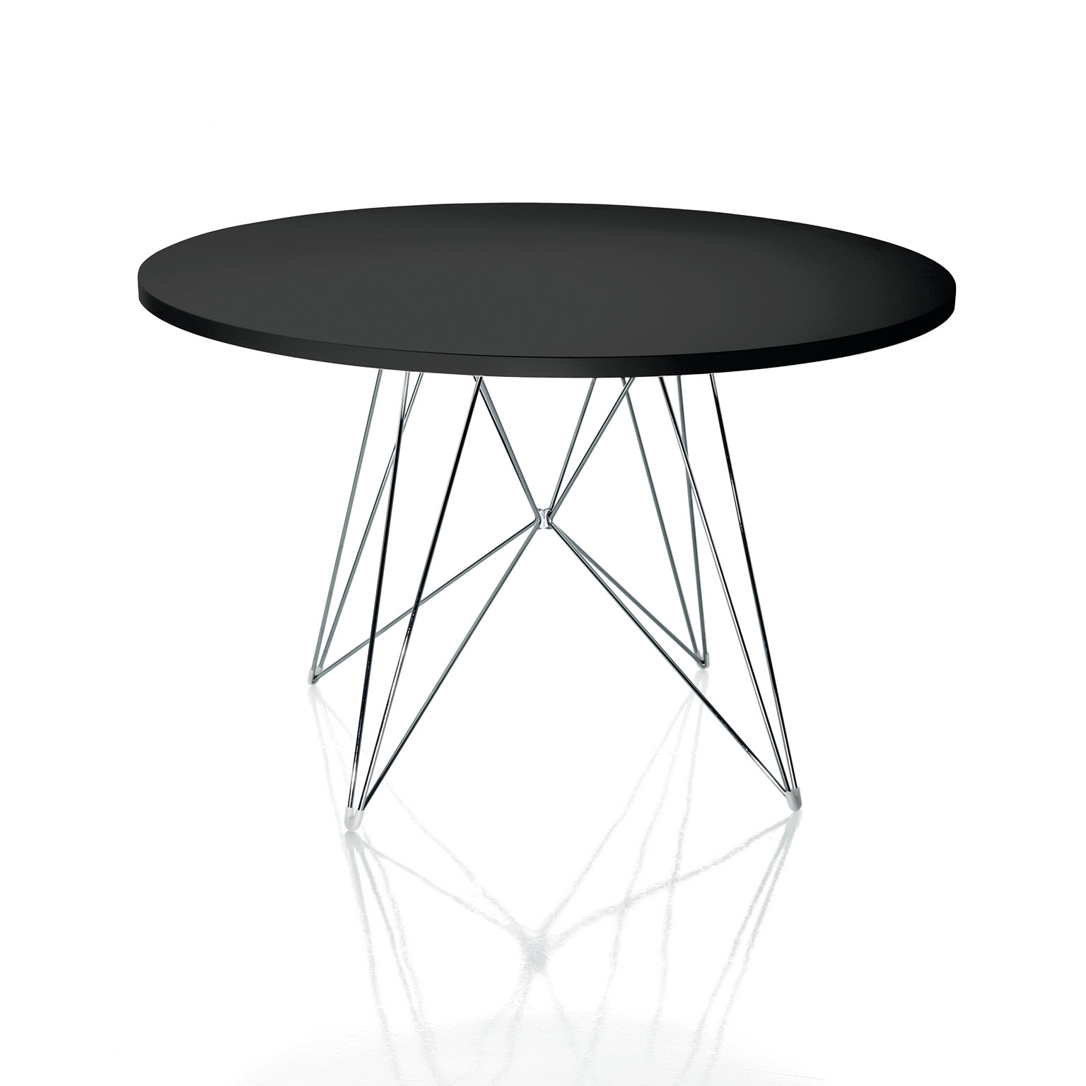 MAGIS（マジス）XZ3 Tavolo テーブル ラウンド Φ120 ブラック×クローム