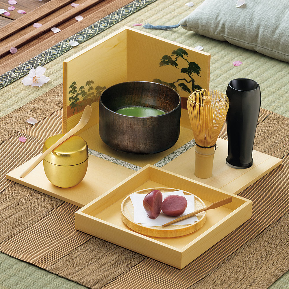 西本浩一 コンパクトお点前セット「喫茶箱」 | ライトアップオンライン