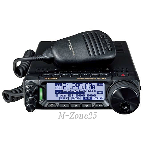 FT-891M 50W機 YAESU HF/50MHz帯 オールモードフィールドギア