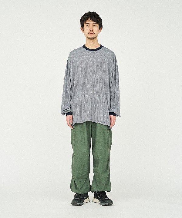 フレッシュサービス/FreshService MICRO BORDER L/S TEE（全2色