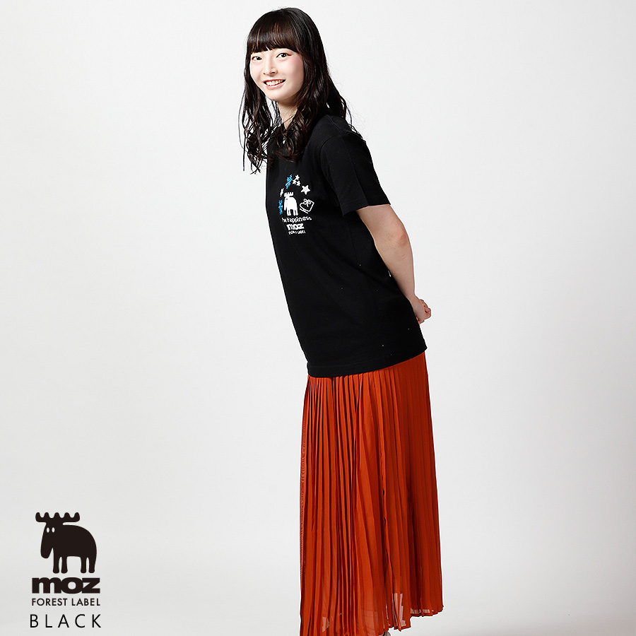 大庭雅×moz FOREST LABEL コラボ半袖Tシャツ