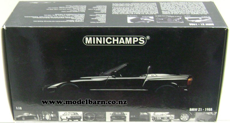 1/18 BMW Z1 Roadster (1988, metallic black) - Vehicles-BMW : Model