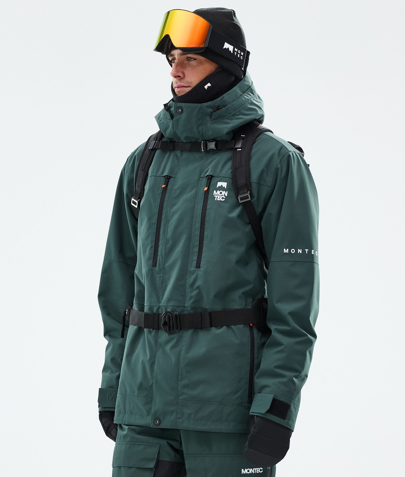 Montec Fawk Snowboard Jacket Men Dark Atlantic | Montecwear.com