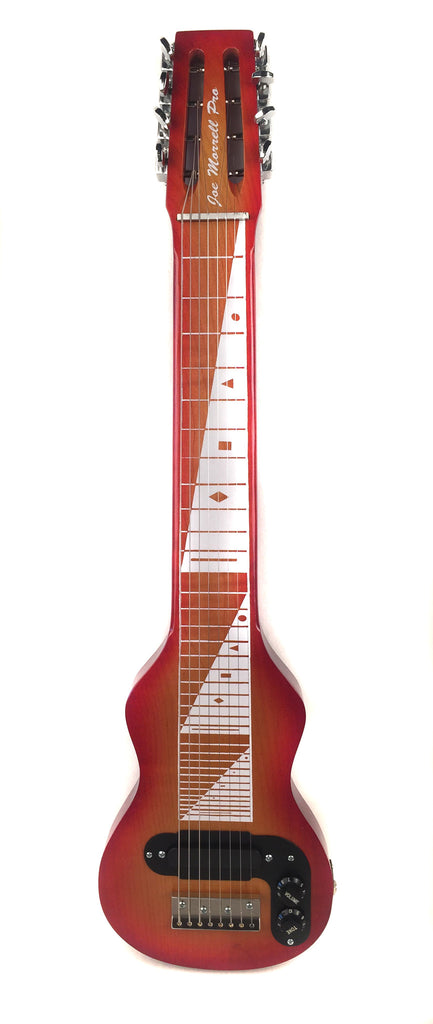 Joe Morrell Pro Series Maple 8-String Lap Steel Guitar Cherry